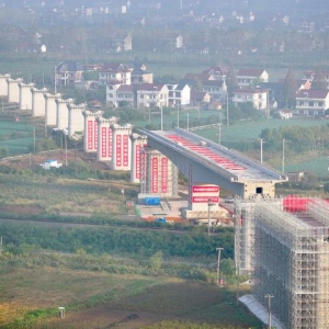 历时2小时，转身55度！沪宁庐高铁首座转体连续梁搞定了
