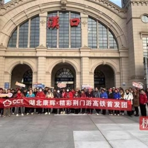 600多人尝鲜！武汉开出荆荆高铁首趟“夕阳红”旅游专列