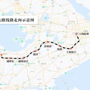 🤩“江浙沪第一天路”即将开通！独特视角体验这条高铁新线“贴地飞行”→