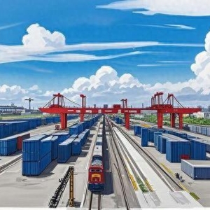 漫评：铁路货运新突破，经济腾飞新引擎