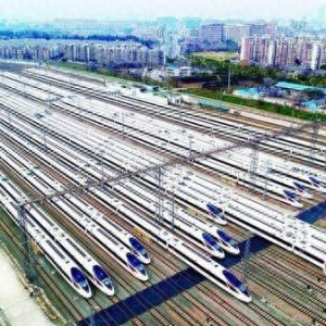 截至目前我国铁路营业里程已达16.2万公里