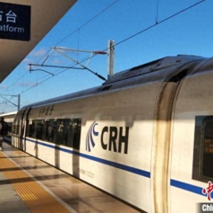 （我家这一年）高铁从我家门口“飞”过