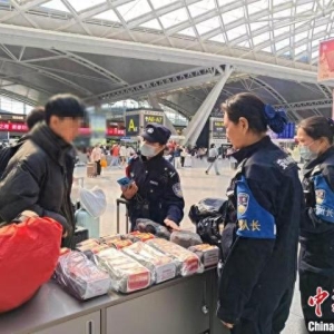广铁警方提示：春运出行，谨防携带禁限物品搭乘高铁