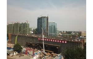 火炬路跨线桥涉铁段转体梁浇筑，预计7月23日转体