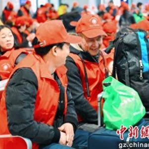 2025年春运贵州开出务工专列19趟