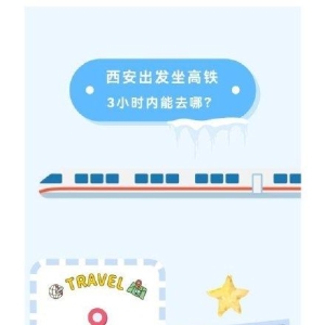 美美哒！西安高铁3小时朋友圈亮相