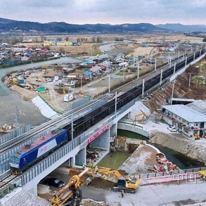 滨绥铁路平山至帽儿山段桥梁整改工程主体全部完工