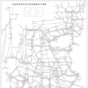 这张全国铁路示意图，小姐姐徒手复原！