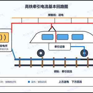 为什么高铁只有一根接触线？电流从哪里回去？