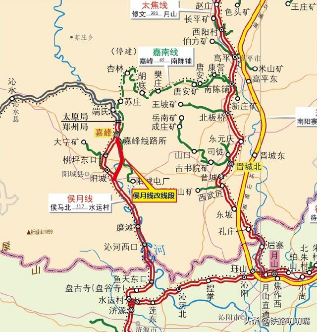 这5条铁路将改线！其中1条高铁将大改，4条局部改动