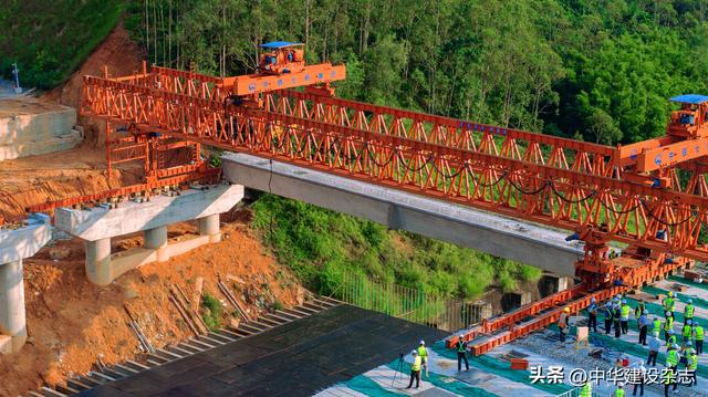 阳信高速公路上跨益湛铁路桥梁工程要点施工正式启动，全力推进项目建设