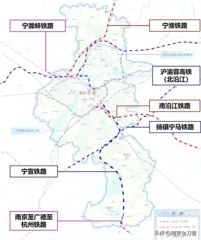 全线最大跨度桥梁新进展！这条铁路对南京太重要了！