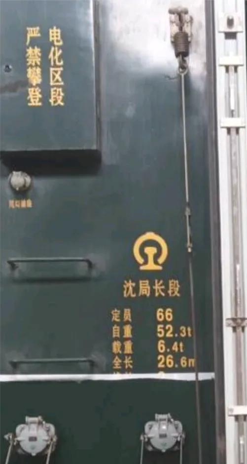 ‌铁路车辆的主要标记