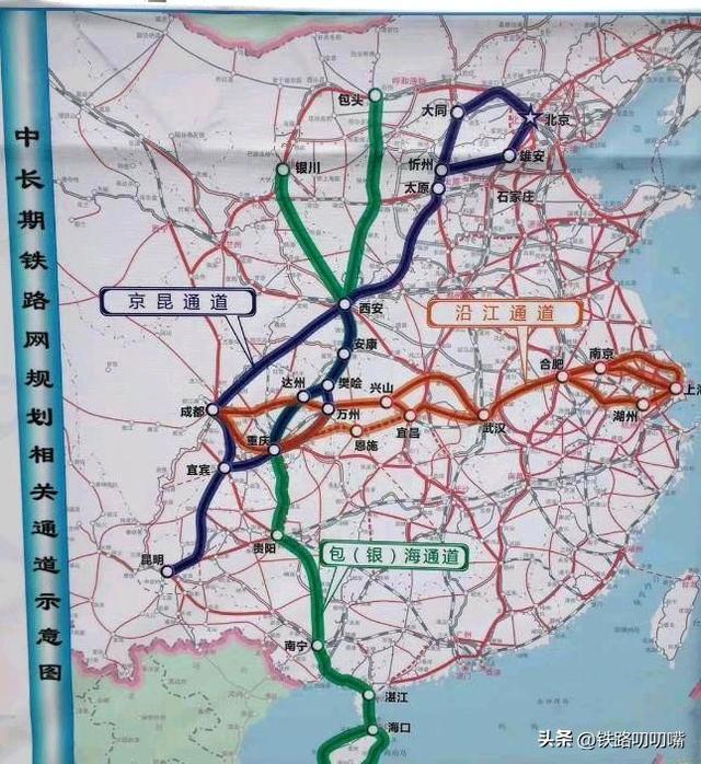 “八纵八横”高铁网未建成的那20%，主要是哪些线路？（附清单）