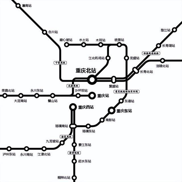 高铁线路全图（运行版）