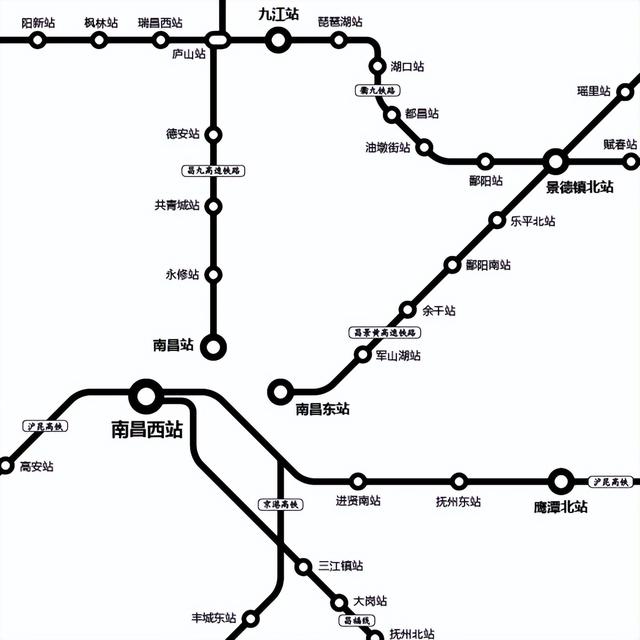 高铁线路全图（运行版）