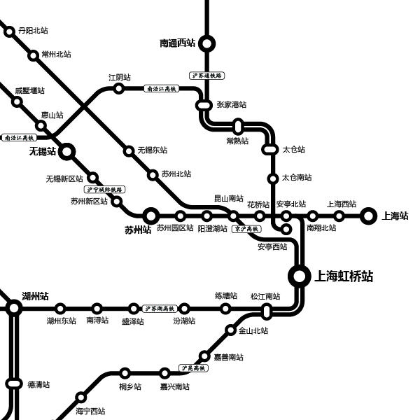 高铁线路全图（运行版）