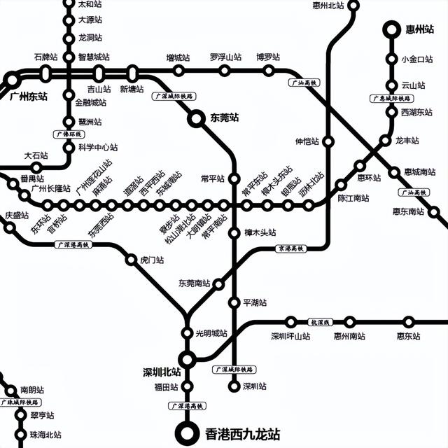 高铁线路全图（运行版）