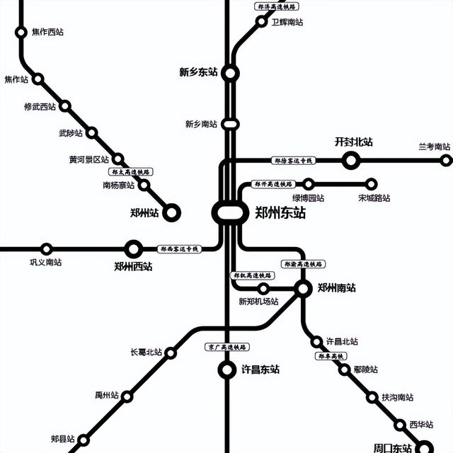 高铁线路全图（运行版）