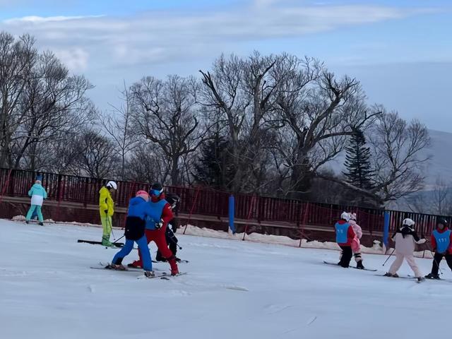 火车上的北国风光丨“雪国列车”开进滑雪场