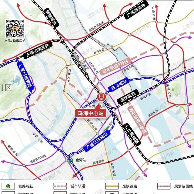 刚公示！珠海首条「高铁」，2027年完工！