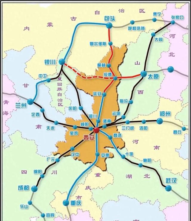 这5座城市着力打造“米字型”高铁，未来四通八达，成为交通枢纽