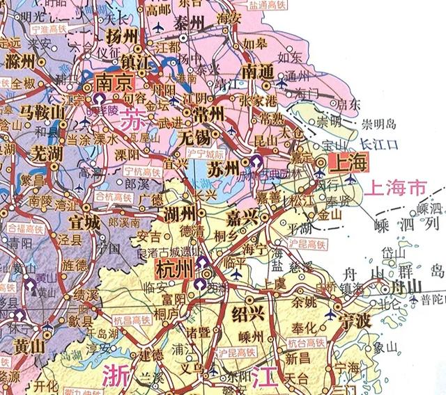 山东江苏上海浙江高铁线路，高铁、客专、快铁、城际有何区别？
