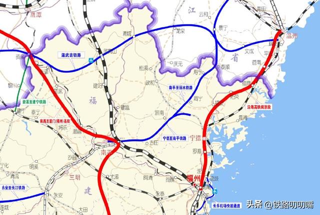 这5条高铁今年无法开工，就看2025年了！其中只有1条已批复可研