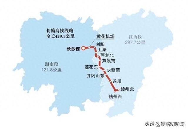 2025年有望开工的高铁，近半数或将分布在中部地区！