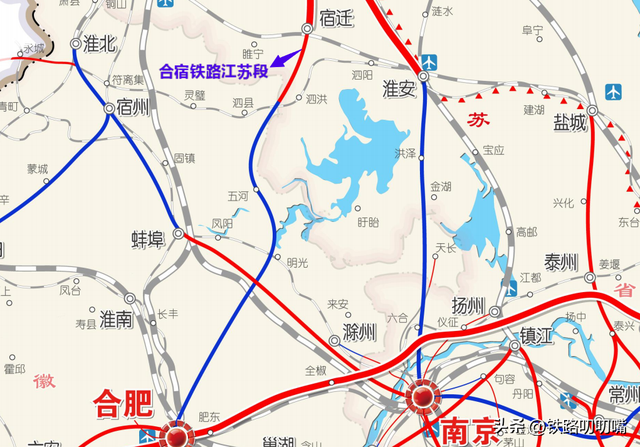 2025年有望开工的高铁，近半数或将分布在中部地区！