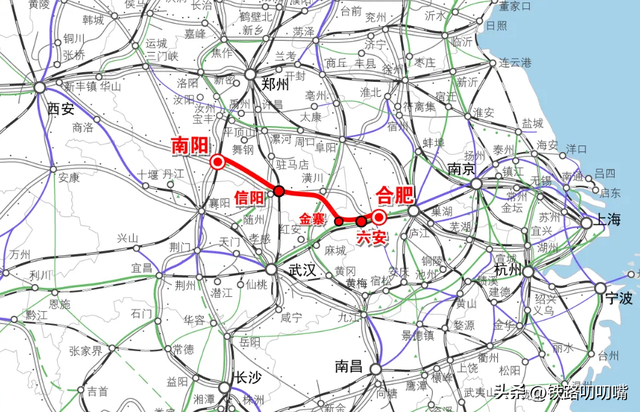 2025年有望开工的高铁，近半数或将分布在中部地区！