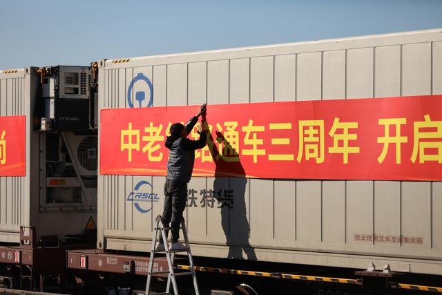 450吨老挝香蕉抵京！中老铁路国际冷链水果专列将每月运行