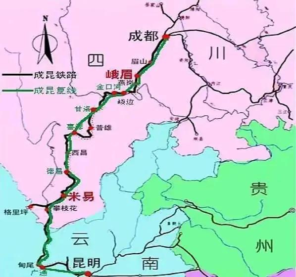 成昆铁路渝怀铁路宝成铁路焦柳铁路都有哪些隧道桥梁?（1）
