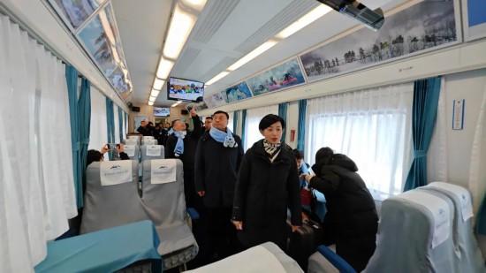长白天下雪 千里觅奇缘——长白山“雪国专列”盛大首发 开启冰雪奇缘新篇章