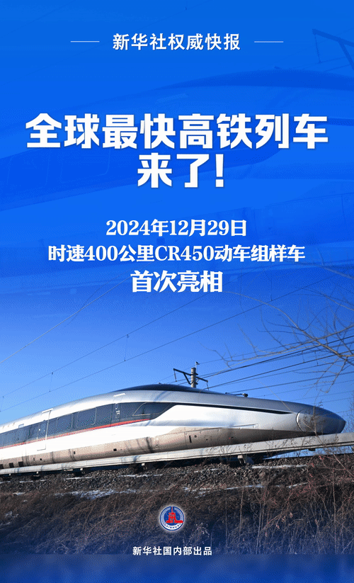 全球最快高铁列车，亮相！