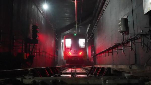 轨道交通14号线全线接触网系统热滑试验完成
