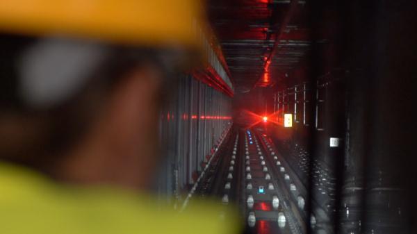 轨道交通14号线全线接触网系统热滑试验完成