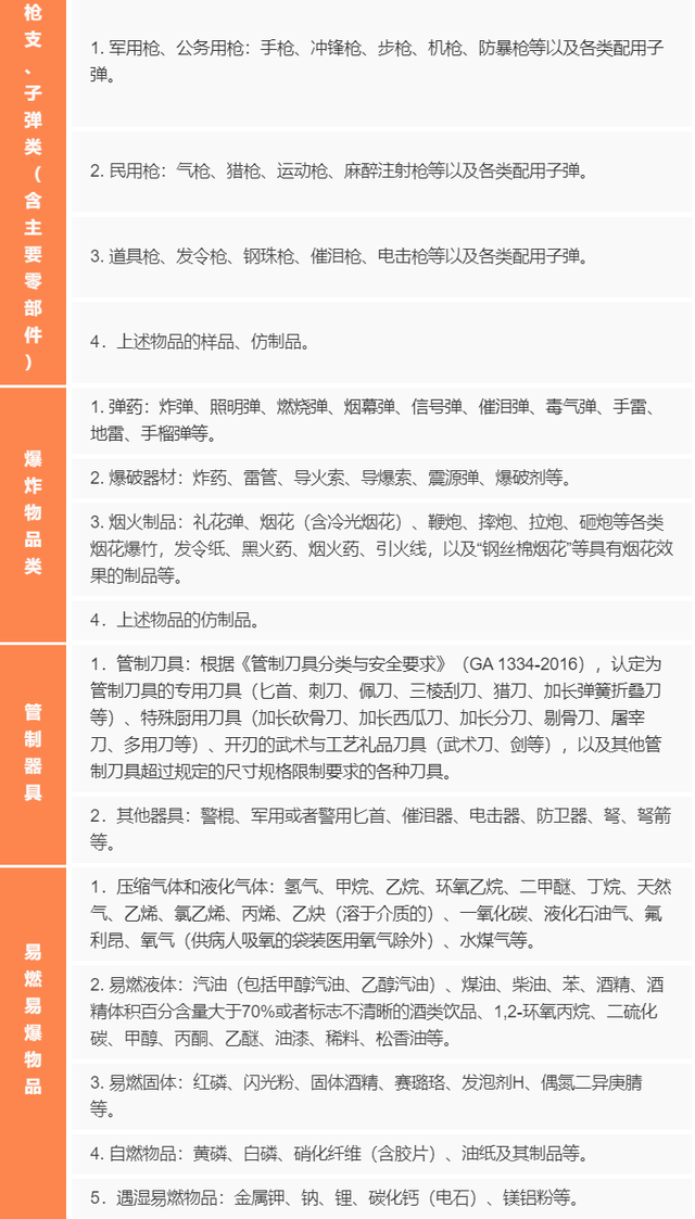 7月1日起，铁路将施行最新乘坐火车携带物品规定，一表收藏