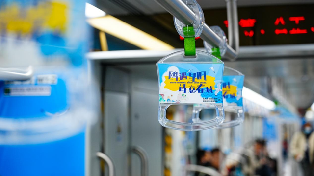 上车！昆明“观鸥季”地铁主题列车来了