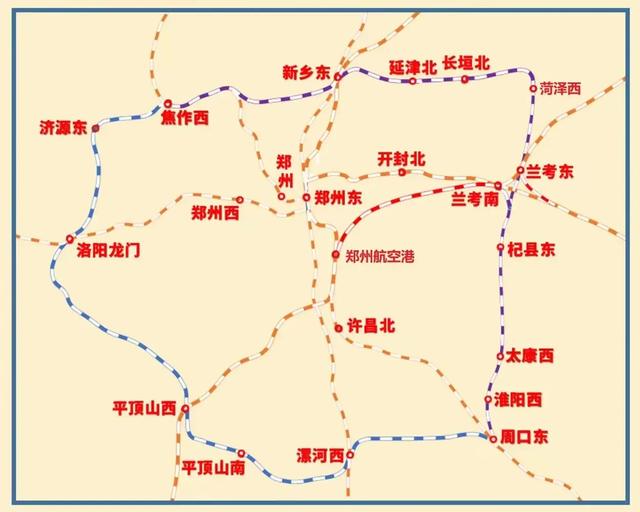 河南高铁又将迎来大爆发，三横两纵五条线路，看看哪条你能坐的上