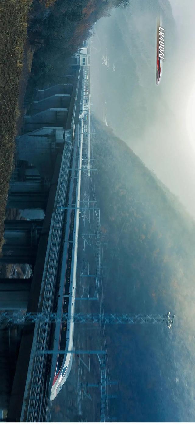 铁道风景线 | 复兴号奔驰在陇山渭水间