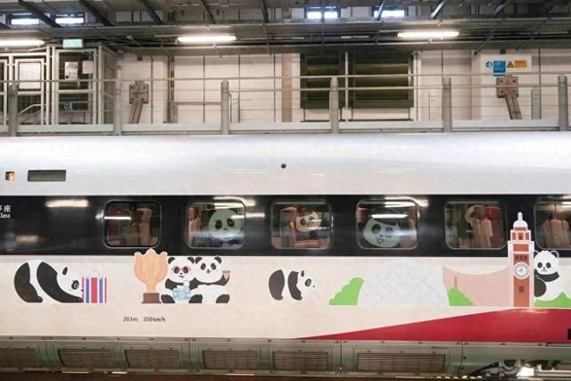 一连12周！香港熊猫专列运营