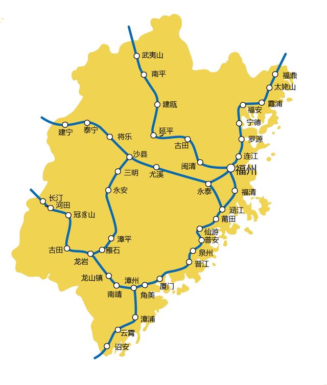 2019年最新高铁线路地图，你会选择坐高铁回家过年吗？