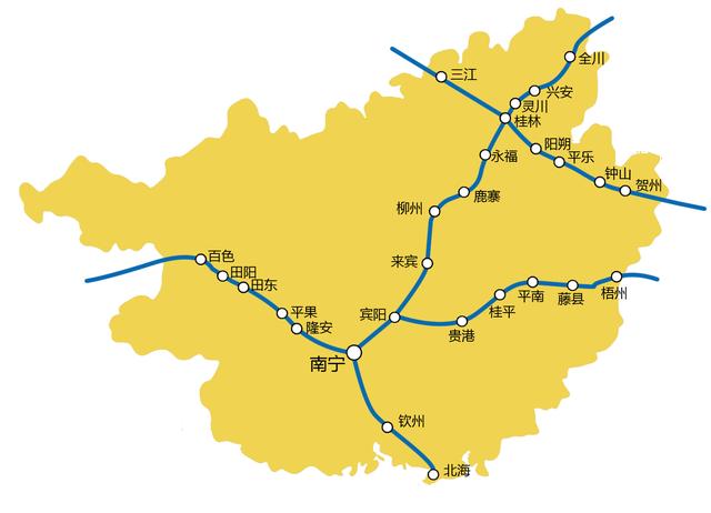 2019年最新高铁线路地图，你会选择坐高铁回家过年吗？