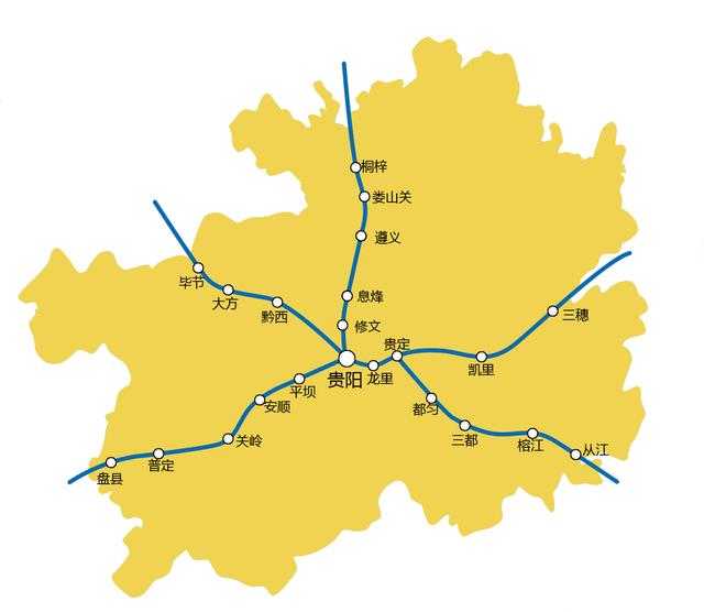 2019年最新高铁线路地图，你会选择坐高铁回家过年吗？