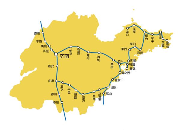 2019年最新高铁线路地图，你会选择坐高铁回家过年吗？