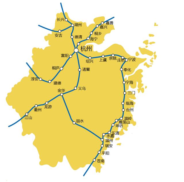 2019年最新高铁线路地图，你会选择坐高铁回家过年吗？