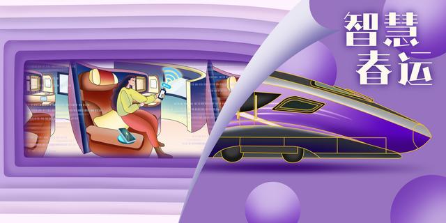 创意海报丨6个关键词，带你看2025年“铁路春运”