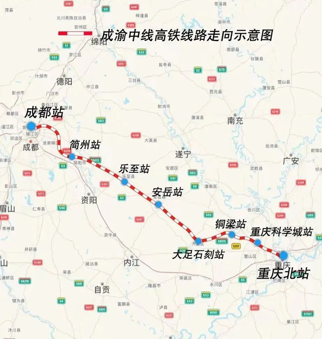 成渝中线、成达万、西渝高铁……多条在建高铁进展刷新