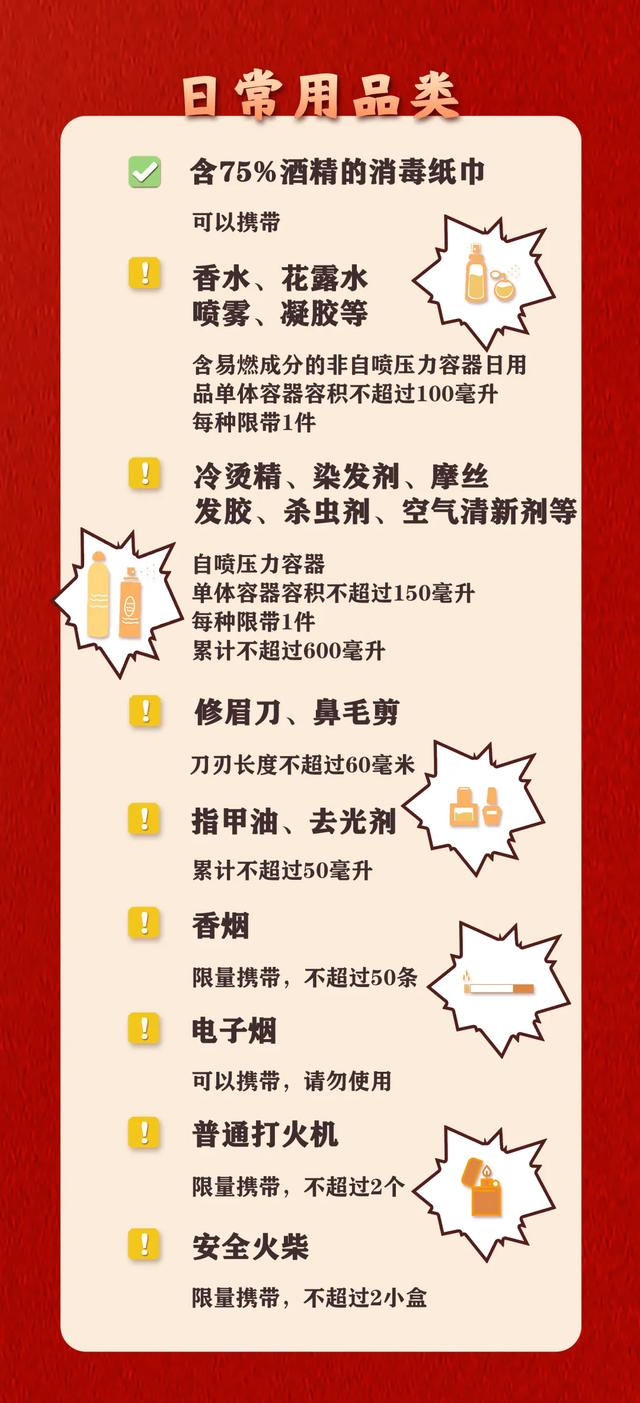 黑名单+限制品！乘火车前一定要检查行李！